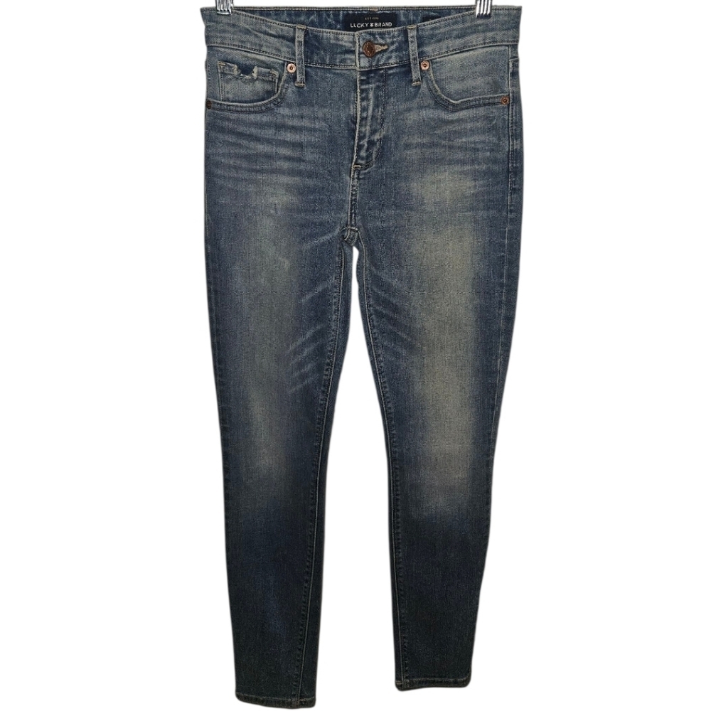 Lucky Brand Ava Skinny Ankle Light Wash Jeans